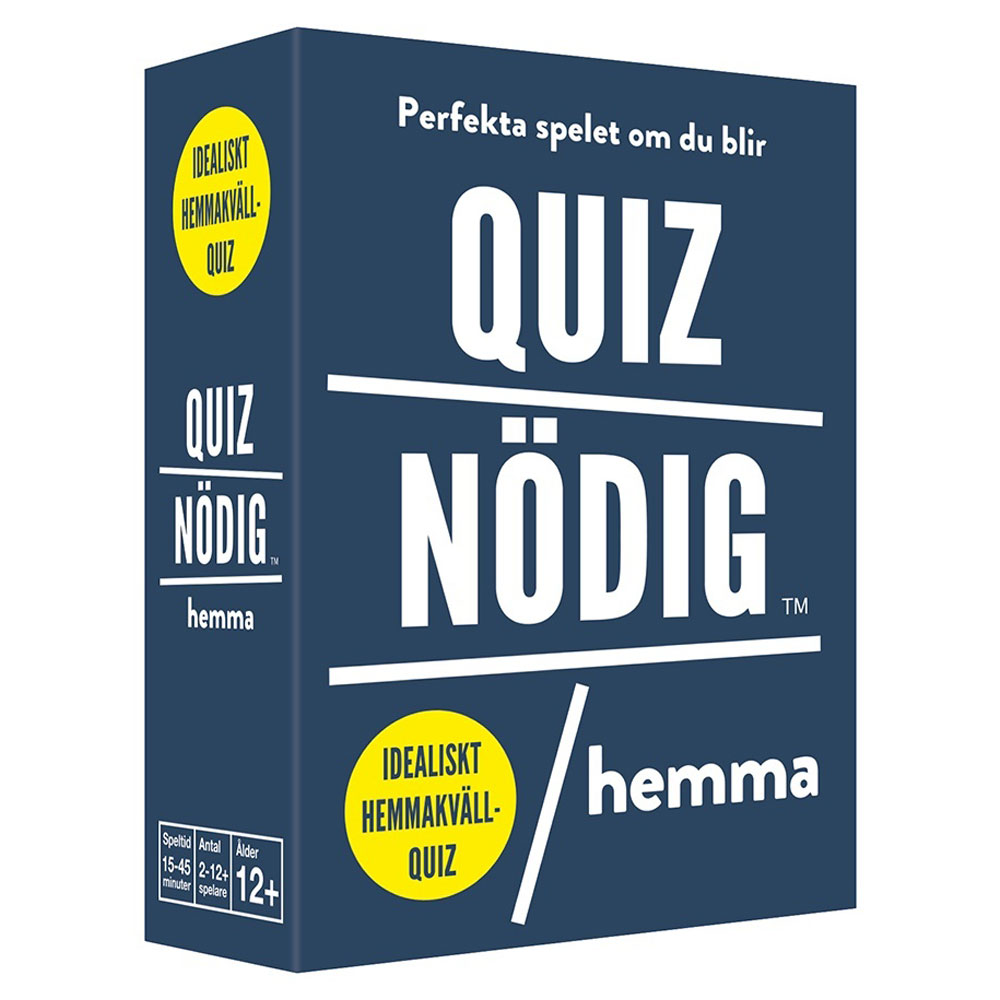 Quiznödig Hemma Frågespel