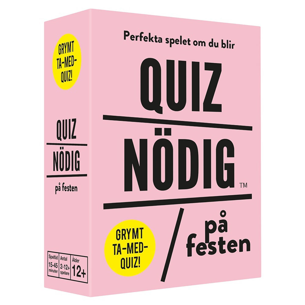 Quiznödig På Festen Frågespel