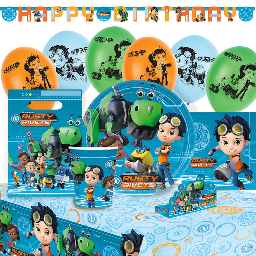 Rusty Rivets Kalaspaket Deluxe 8 Pers