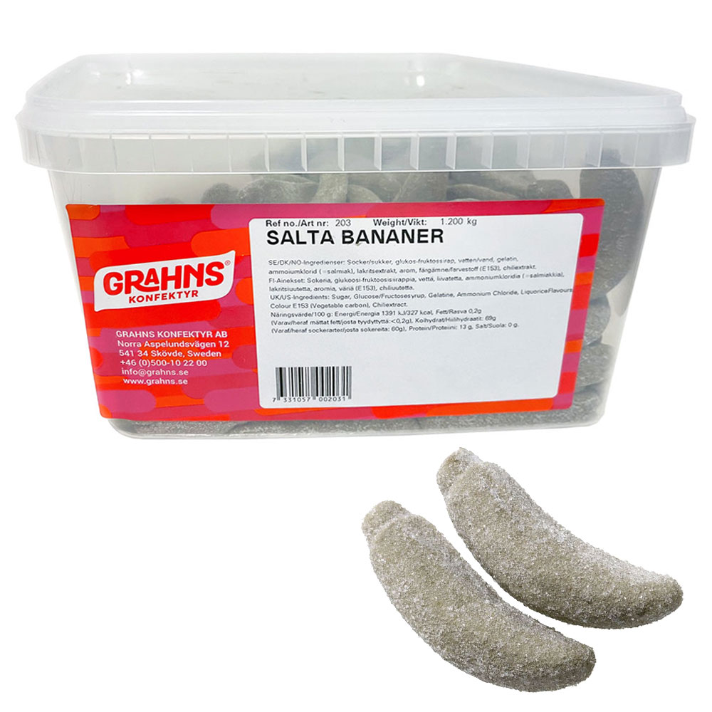 Salta Bananer 1.2 kg