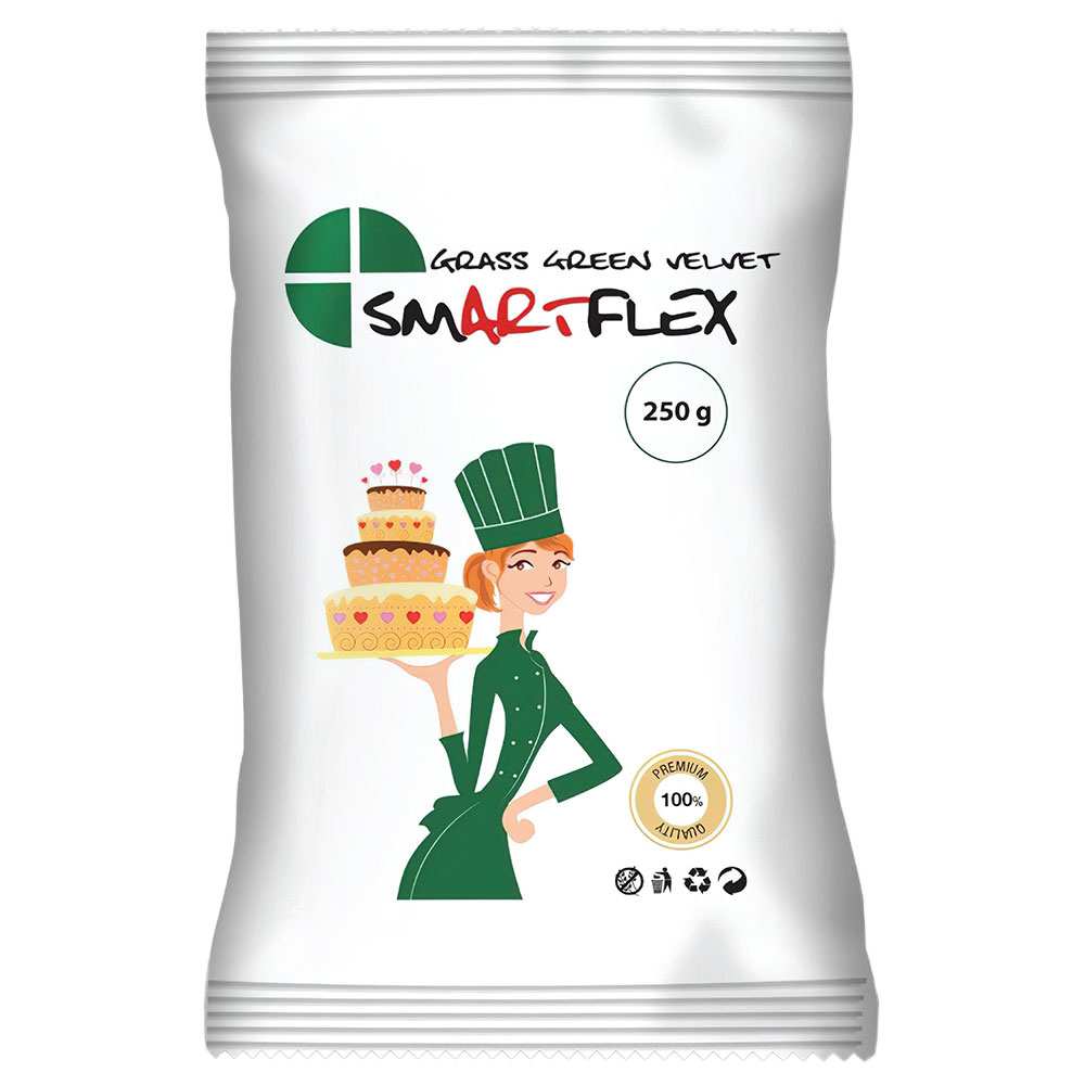 SmartFlex Sockerpasta Gräsgrön 250 gram