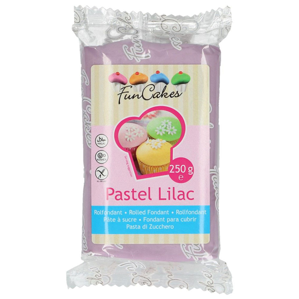 Sockerpasta Pastel Lilac 250g