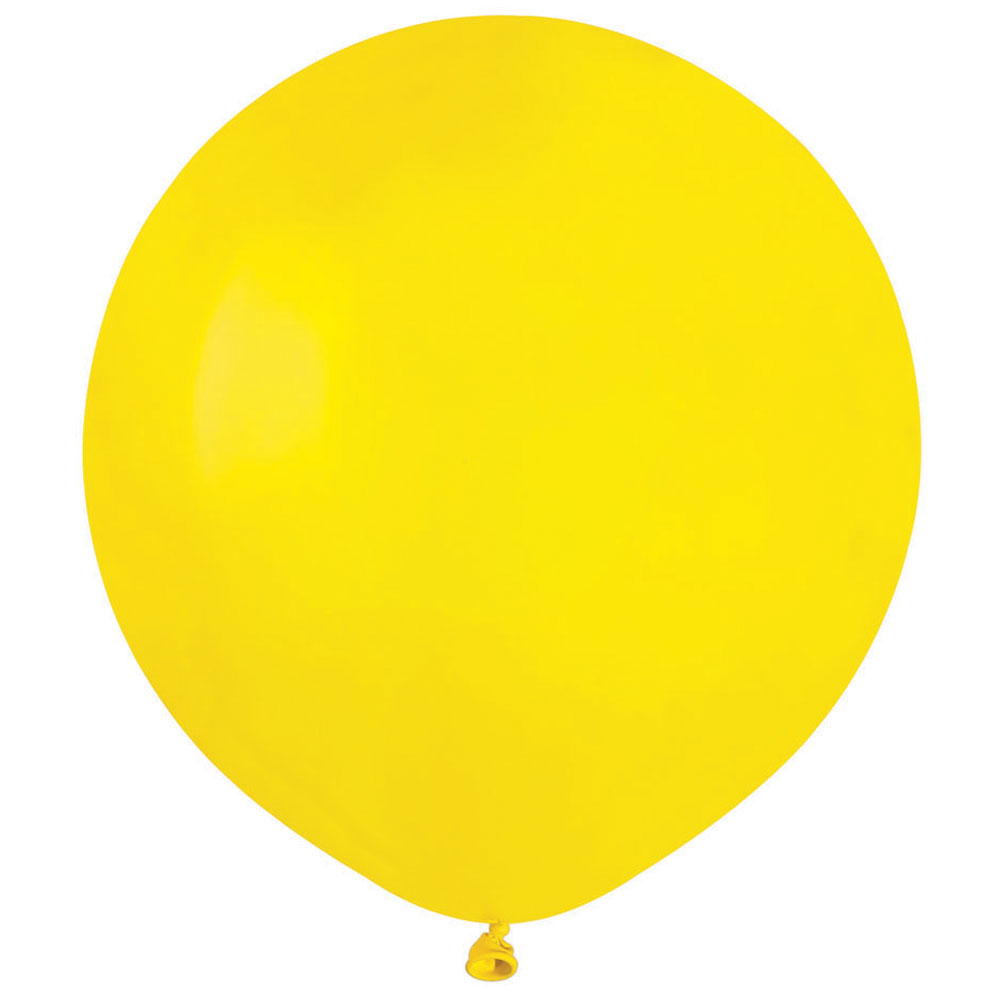 Stora Runda Gula Ballonger