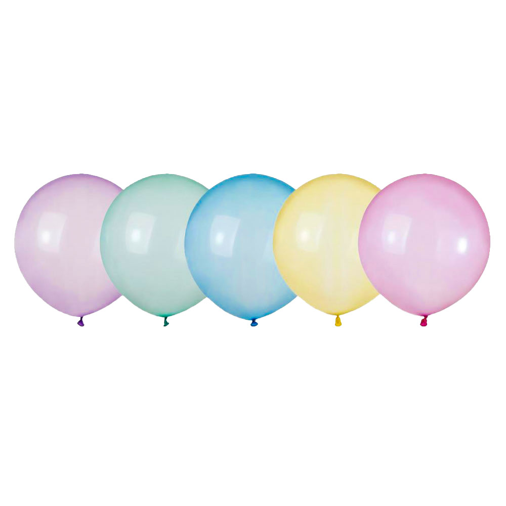 Stora Runda Rainbow Crystal Ballonger Mix