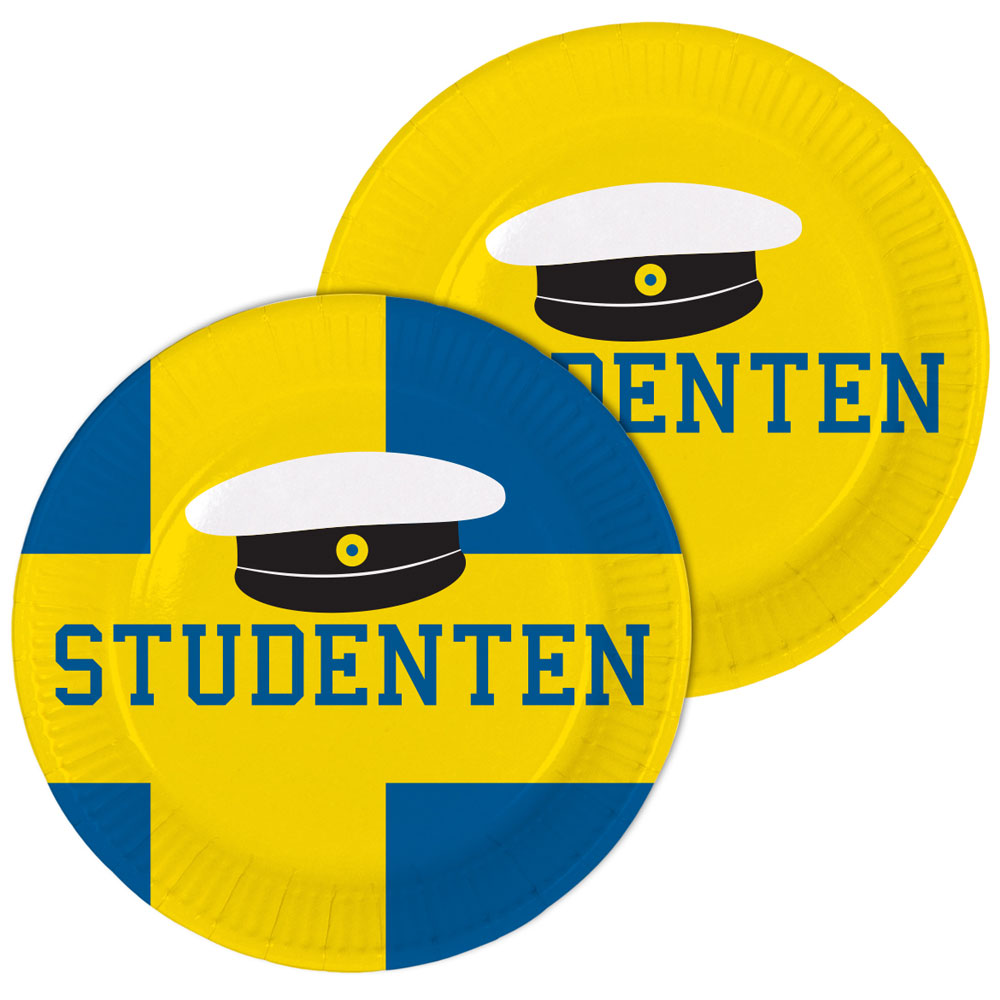 Läs mer om Studenten Engångstallrikar