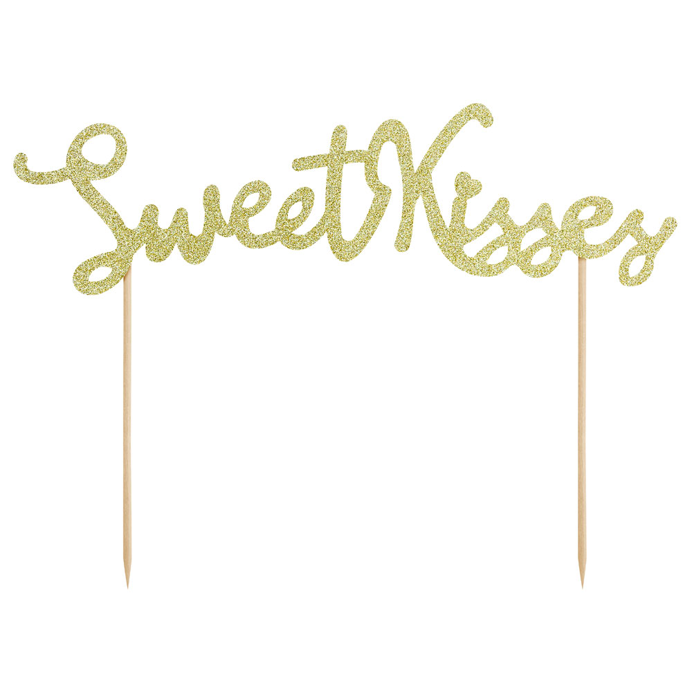 Sweet Kisses Tårtdekoration | Festartiklar//Dekoration//Dukning//Högtider//Tårtdekorationer//CAKE TOPPERS//Baka | PartyOutlet