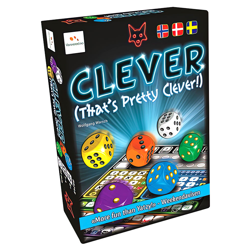 That's Pretty Clever Tärningsspel | Roliga Prylar//Högtider//Sällskapsspel//Julklappar//Jul//Familjespel//Tärningsspel | PartyOutlet