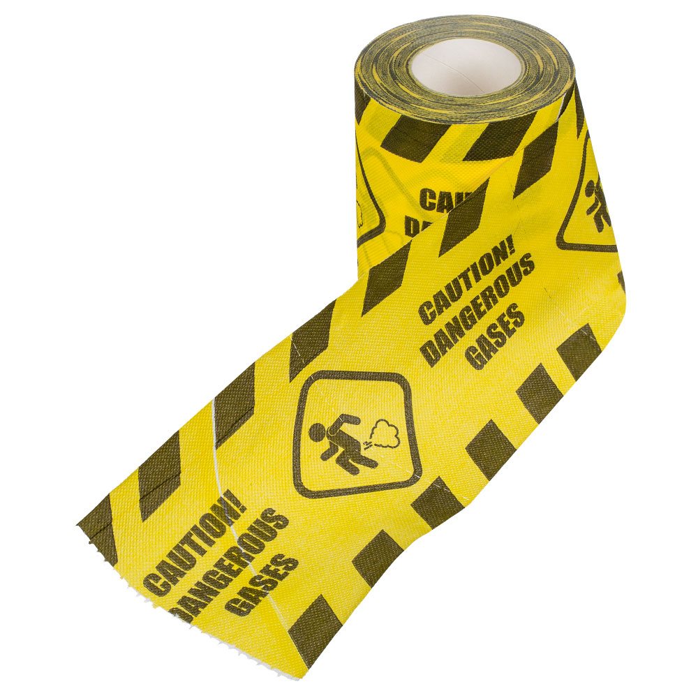 Toalettpapper Caution Dangerous Gases