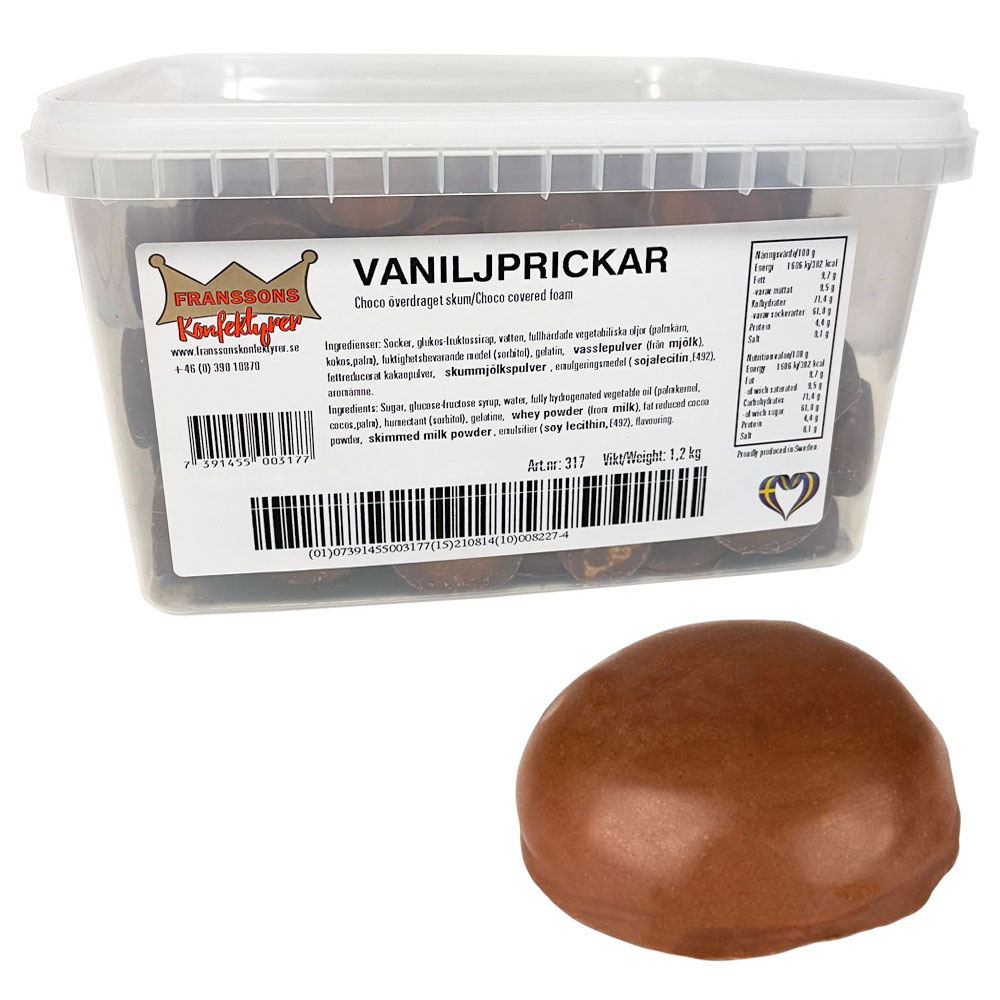 Läs mer om Vaniljprickar 1.2 kg