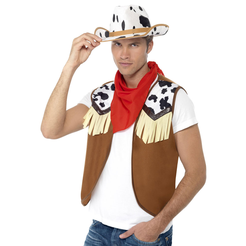 Vilda Västern Cowboy Kit | Tillbehör//Maskerad//Tillbehörskit//Maskeradteman//Cowboy Maskerad | PartyOutlet