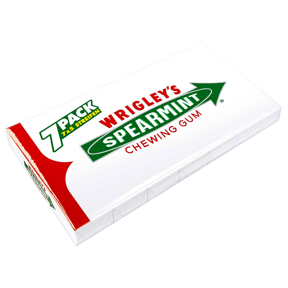 Wrigley's Spearmint Tuggummi 7-pack - Present/presenttips