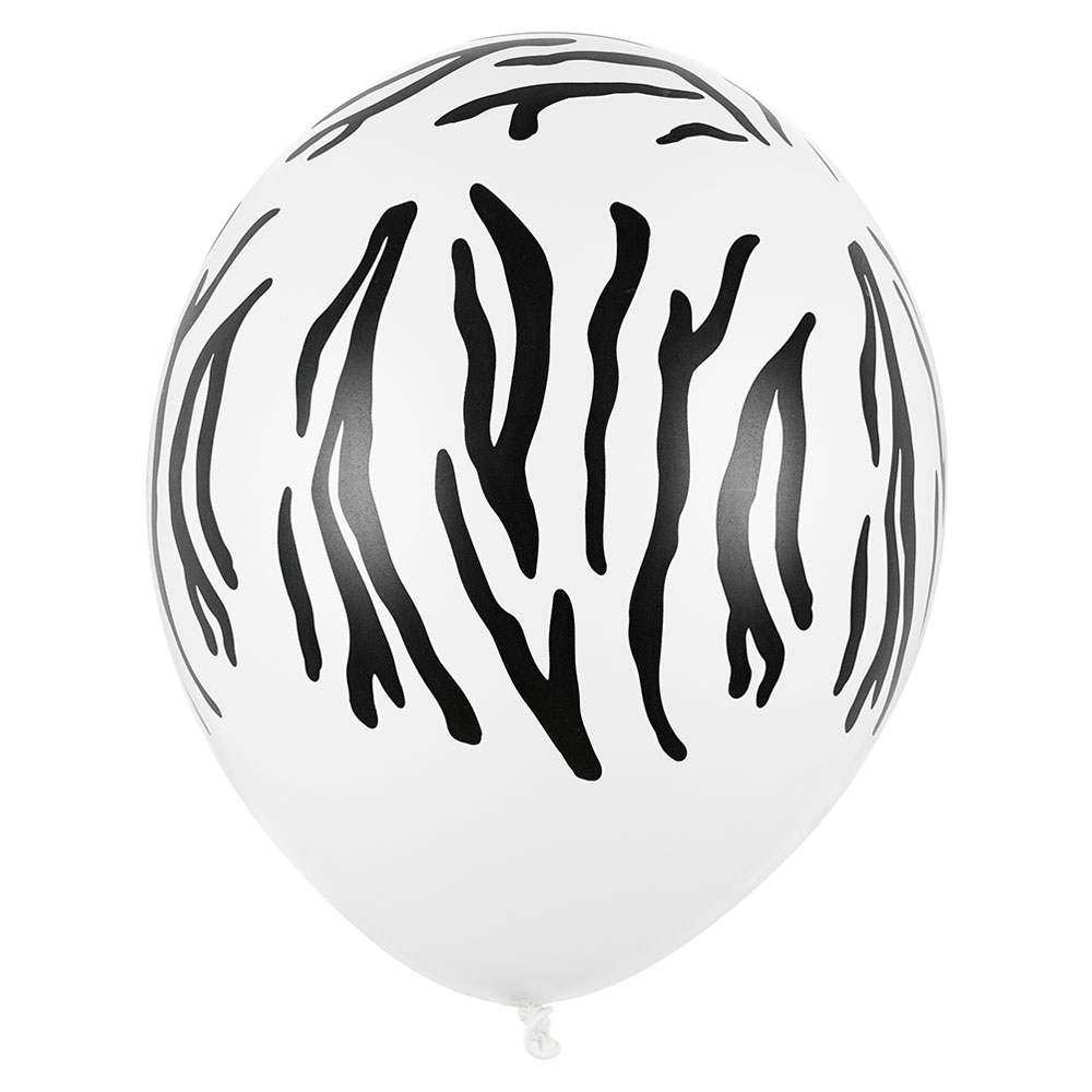 Läs mer om Zebra Latexballonger