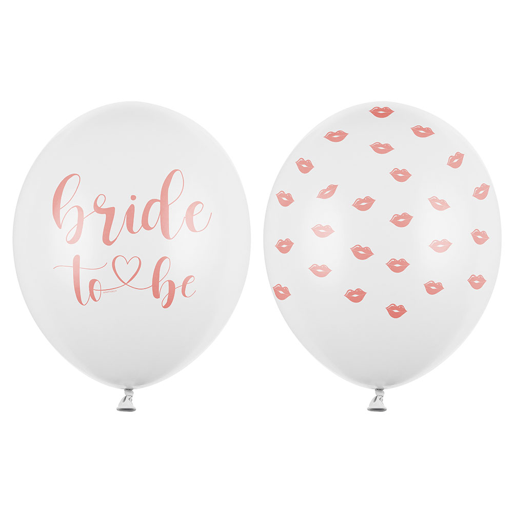 Bride To Be Latexballonger 50-pack