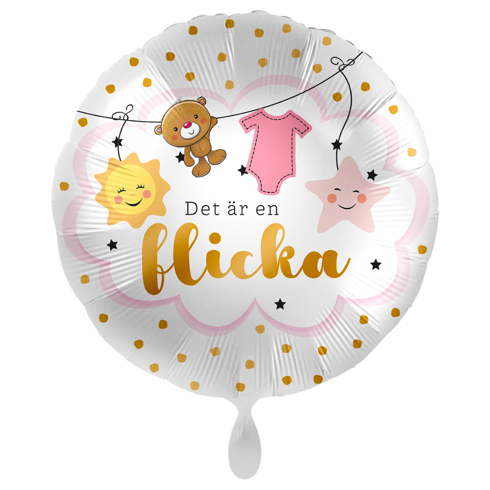 Läs mer om Det Är En Flicka Ballong