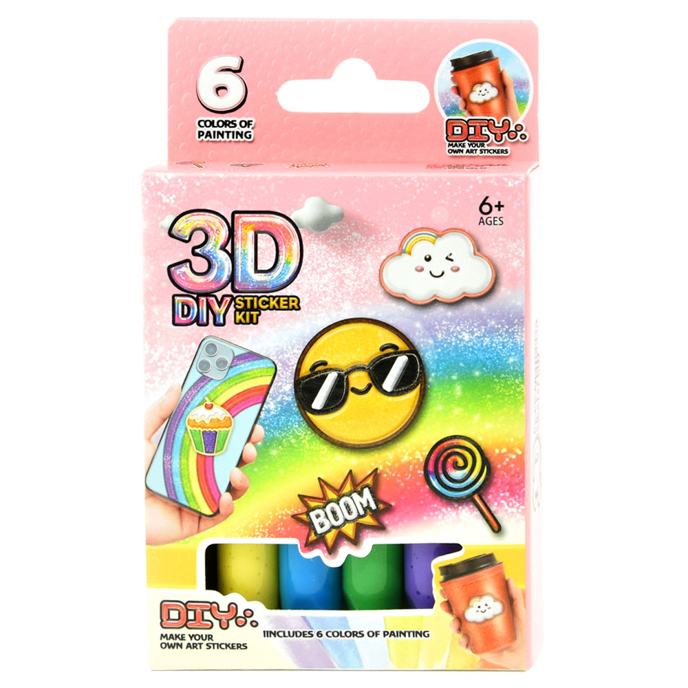 DIY 3D Stickers Set