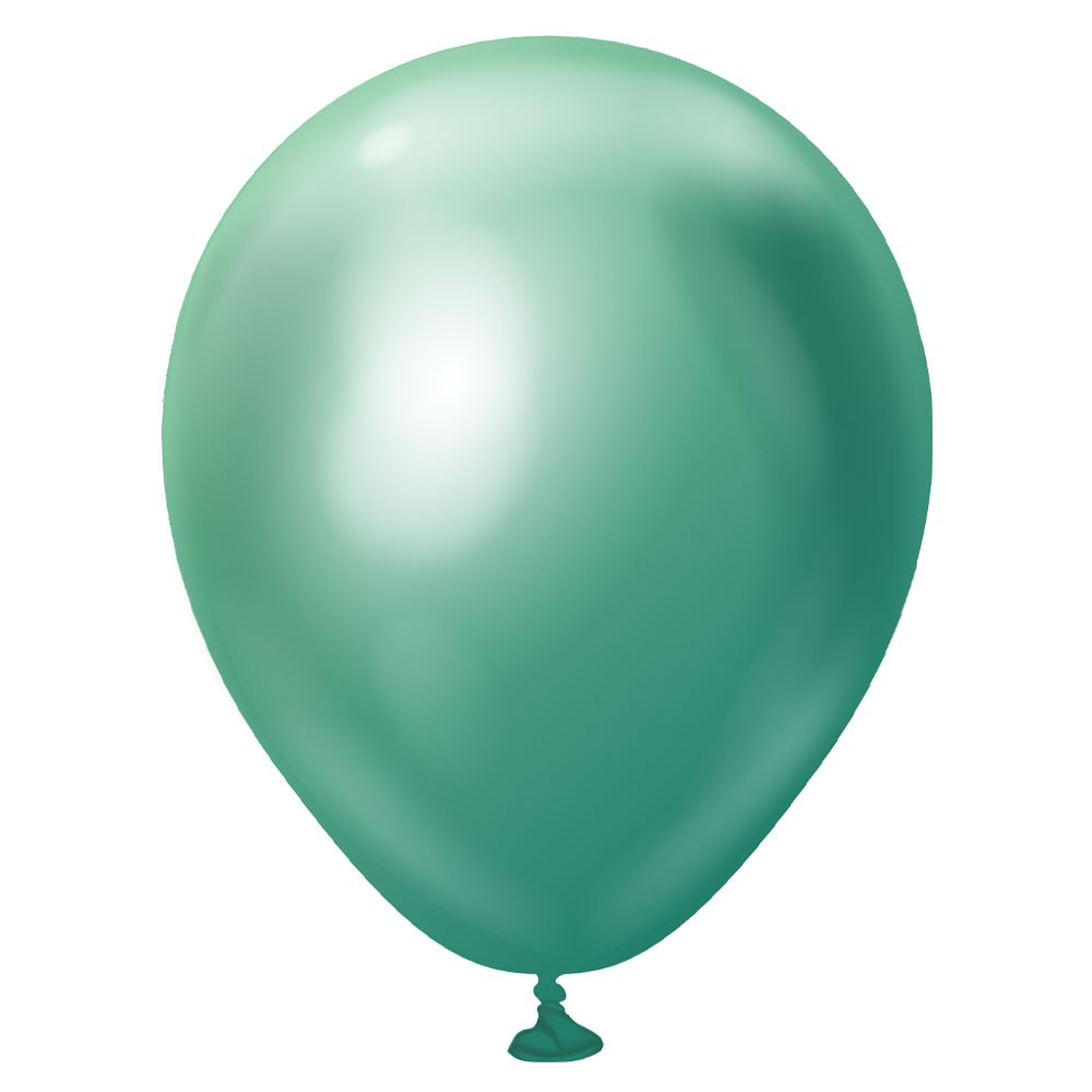 Gröna Mini Chrome Ballonger | Festartiklar//Ballonger//Latexballonger//Högtider//Enfärgade Ballonger//Fler Högtider//st patrick's day//Miniballonger | PartyOutlet