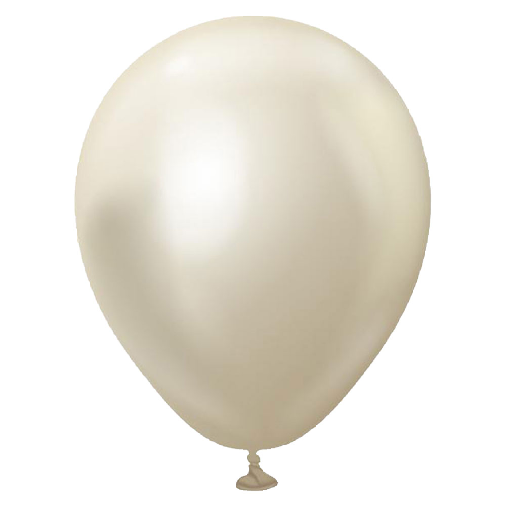 Guldiga Miniballonger Chrome White Gold | Festartiklar//Ballonger//Latexballonger//Högtider//Bröllop//Nyår//Enfärgade Ballonger//Nyårsballonger//Miniballonger//Bröllopsballonger | PartyOutlet