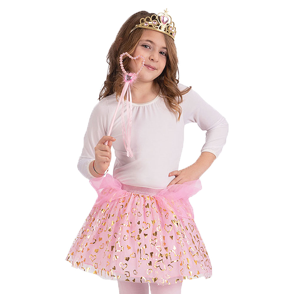 Little Princess Prinsessa Set Barn | Roliga Prylar//Maskerad//Barndräkter//Maskeradteman//Leksaker//Barnkalas//Barn Maskerad//Maskeradkläder//KALASTEMAN//Prinsesskalas//Prinsessa Maskerad | PartyOutlet