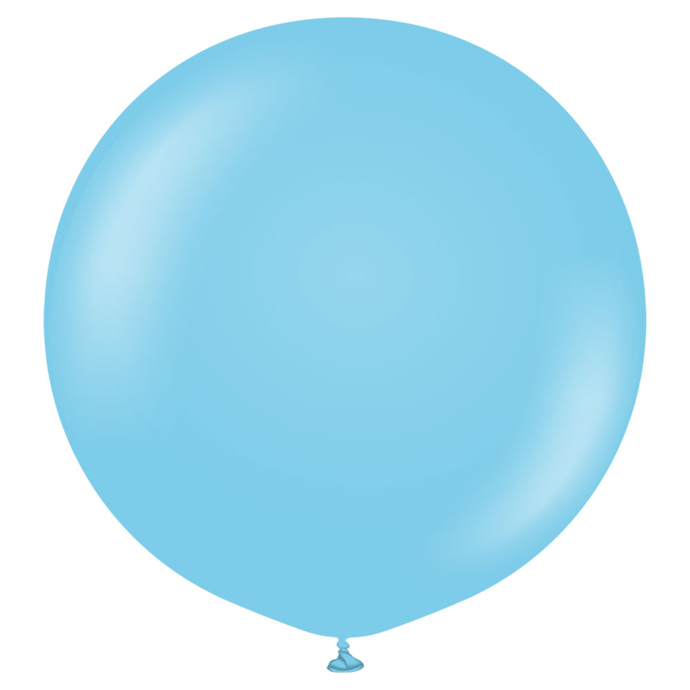 Ljusblå Gigantiska Latexballonger Baby Blue 2-pack