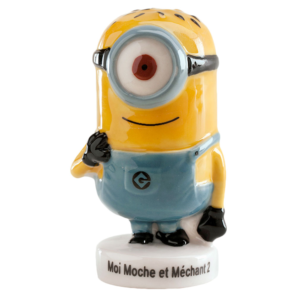 Minionfigur Stuart Tårtdekoration | Festartiklar//Kalastillbehör//Tårtdekorationer//Barnkalas//Tårtfigurer//KALASTEMAN//Baka//Minionerna Dumma Mig | PartyOutlet