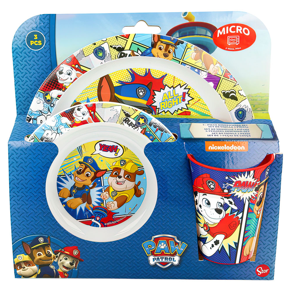 Paw Patrol Barnservis | Roliga Prylar//Hem & Hushåll//Högtider//Hobby & Fritid//Barnkalas//Julklappar//Jul//KALASTEMAN//Paw Patrol kalas//Julklapp till barn | PartyOutlet