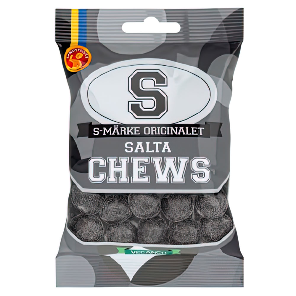 S-Märke Salta Chews Vegansk