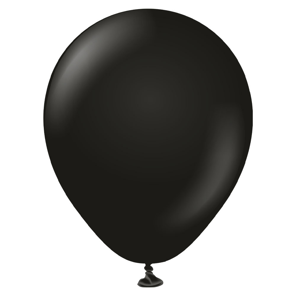 Svarta Mini Ballonger | Festartiklar//Ballonger//Latexballonger//Högtider//Halloween//Nyår//Enfärgade Ballonger//Nyårsballonger//Nyårsdekorationer//Halloween ballonger//Miniballonger | PartyOutlet