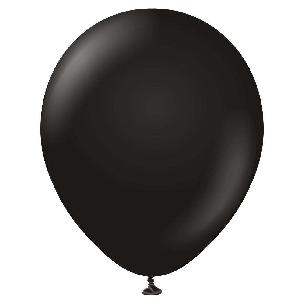 Svarta Stora Ballonger | Festartiklar//Ballonger//Latexballonger//Högtider//Halloween//Heliumballonger//Nyår//Enfärgade Ballonger//Nyårsballonger//Jätteballonger//Halloween ballonger | PartyOutlet