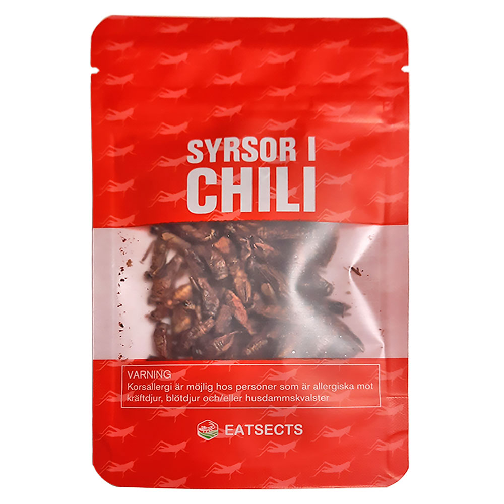 Syrsor i Chili | Roliga Prylar//Festartiklar//Högtider//Julklappar//Julklapp Till Kompis//Jul//Roliga Julklappar//Billiga Julklappar//Ätbart & Drickbart//Ätbara Julklappar | PartyOutlet