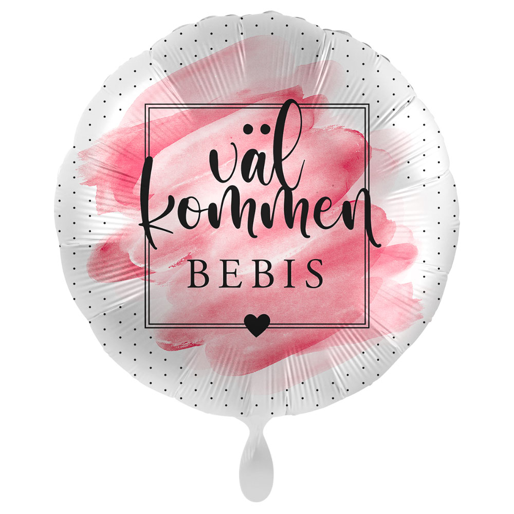 Välkommen Bebis Ballong Rosa | Festartiklar//Ballonger//Folieballonger//Baby Shower//Heliumballonger//KALASTEMAN//Baby Shower Dekoration//Dop//Baby Shower Ballonger//Dop Dekoration//Dop Ballonger | PartyOutlet