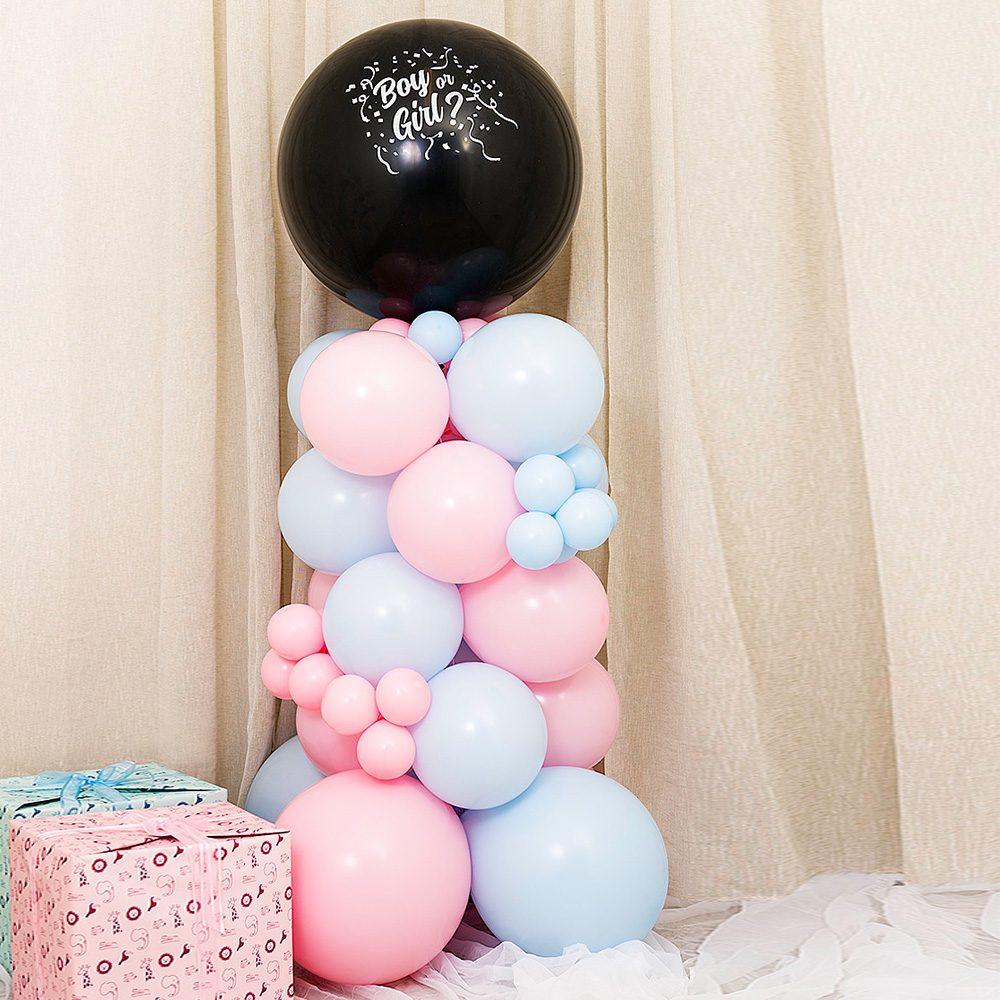 Läs mer om Ballongbukett Kit Gender Reveal