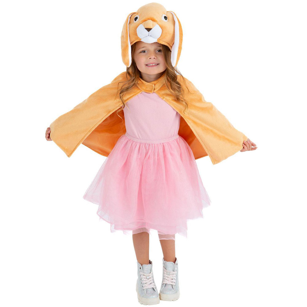 Deluxe Kanin Plush Cape Barn 4-7 år