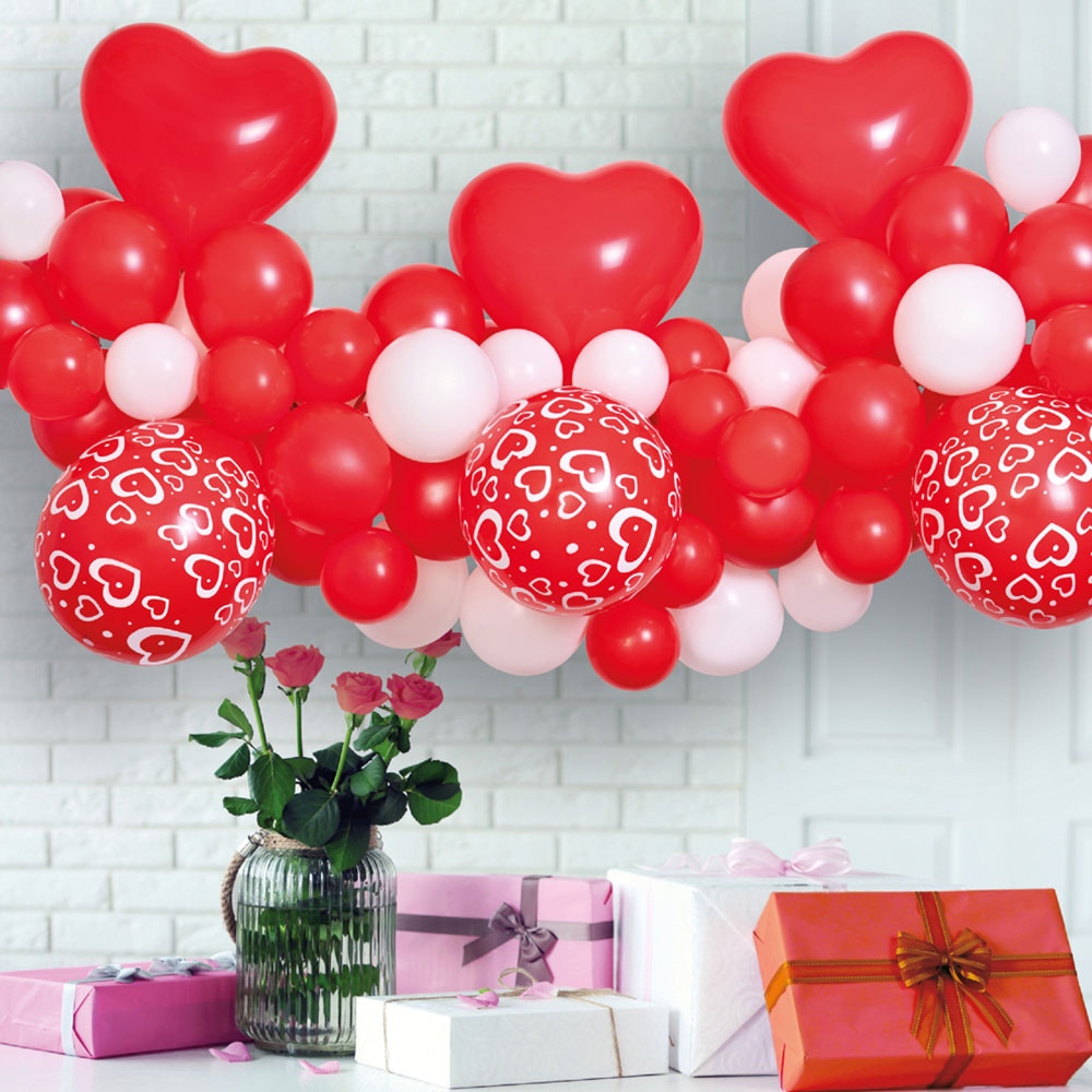 DIY Ballonggirlang Love | Festartiklar//Ballonger//Latexballonger//Högtider//Ballongbågar | PartyOutlet