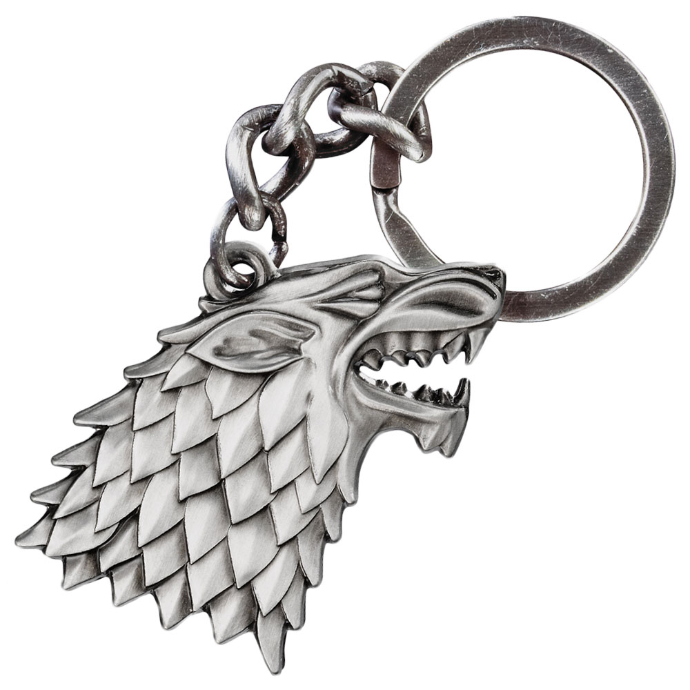 Game Of Thrones Stark Nyckelring | Roliga Prylar//Högtider//Accessoarer//Nyckelringar//Varumärken//Julklappar//Jul//Game of Thrones//Julklapp till barn//Julklapp till Geek | PartyOutlet