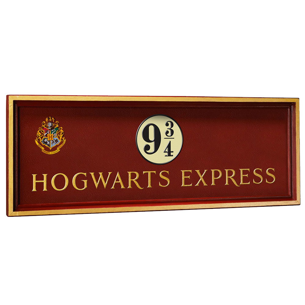 Hogwarts Express 9 3/4 Skylt