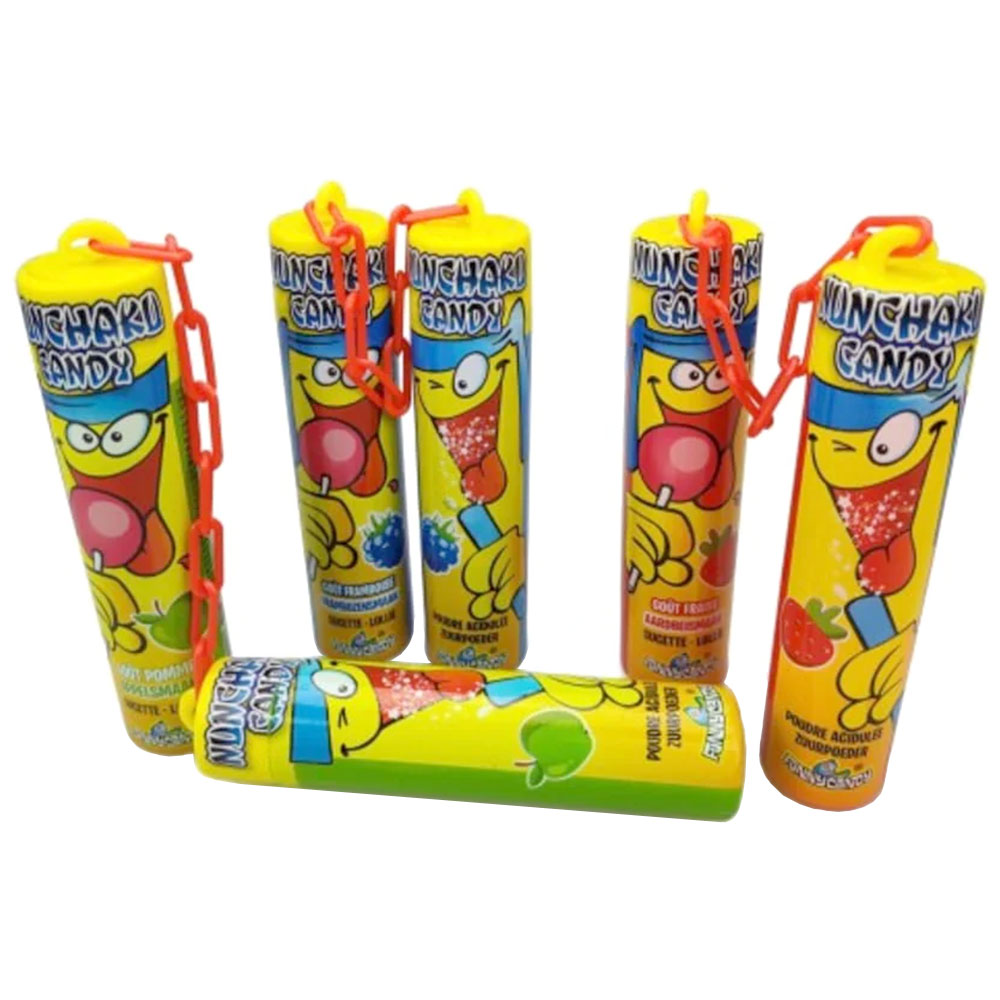 Johny Bee Nunchaku Candy | Festartiklar//Kalastillbehör//Godis//Kalasleksaker//Ätbart & Drickbart | PartyOutlet