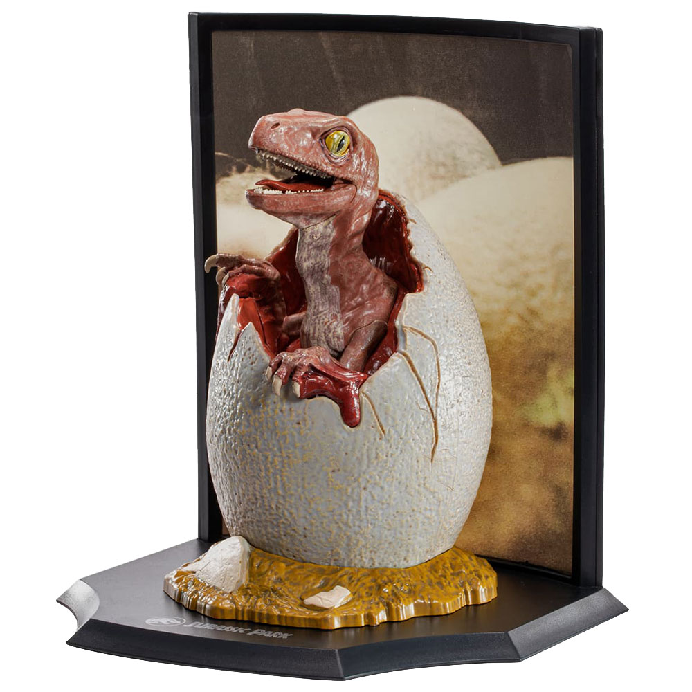 Jurassic Park Baby Velociraptor i Egg