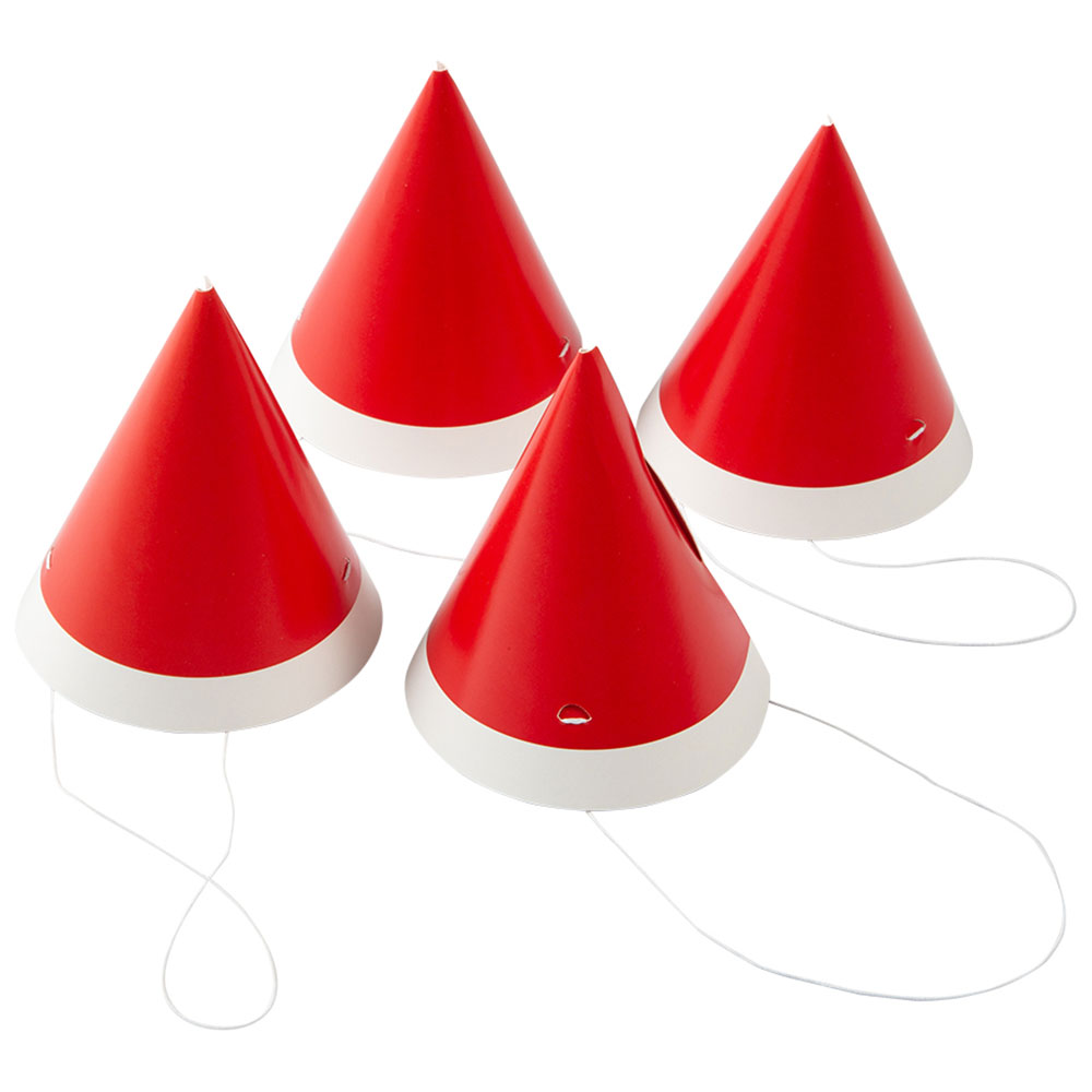 Mini Julhatt 4-Pack