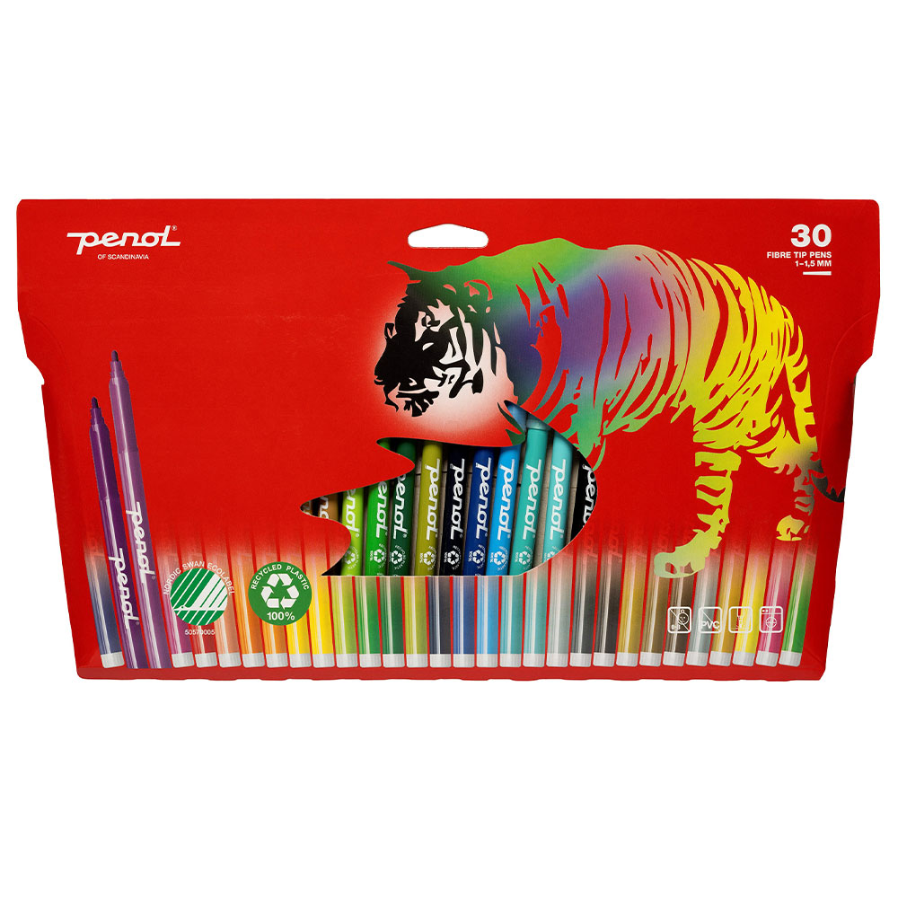 Penol Tuschpennor 30-Pack