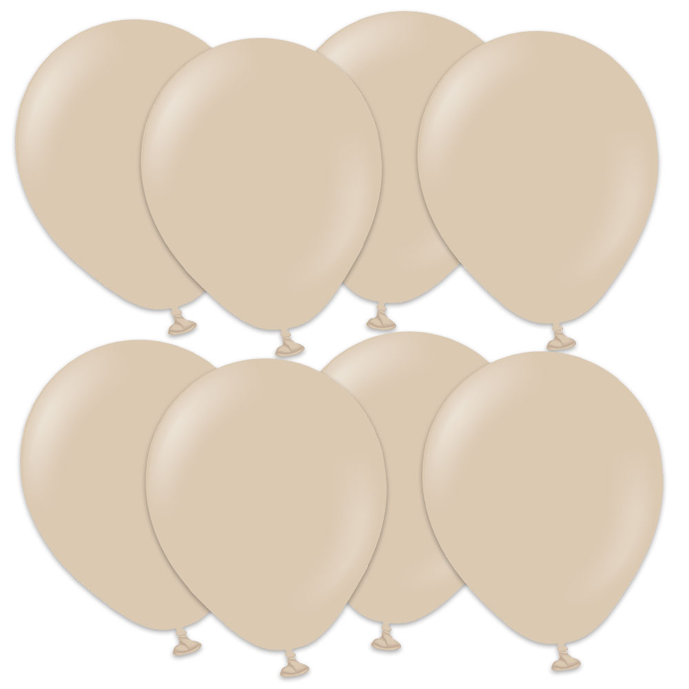 Premium Små Latexballonger Hazelnut | Festartiklar//Ballonger//Latexballonger//Enfärgade Ballonger//Miniballonger | PartyOutlet