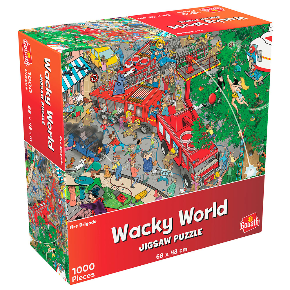 Wacky World Brandkåren Pussel 1000 Bitar