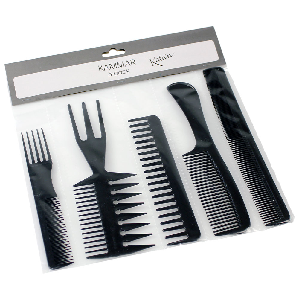 Kammar Kit Svart 5-pack