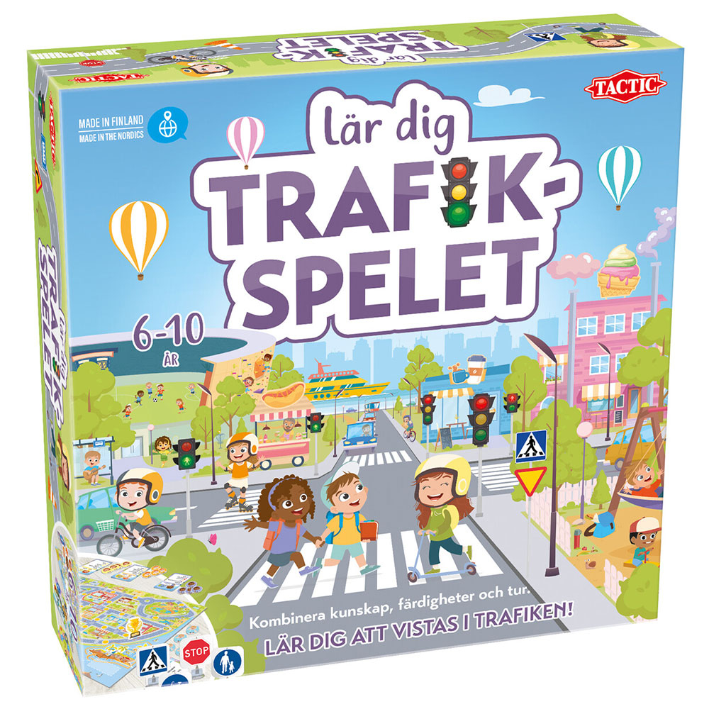 Lär Dig Trafikspelet Barnspel