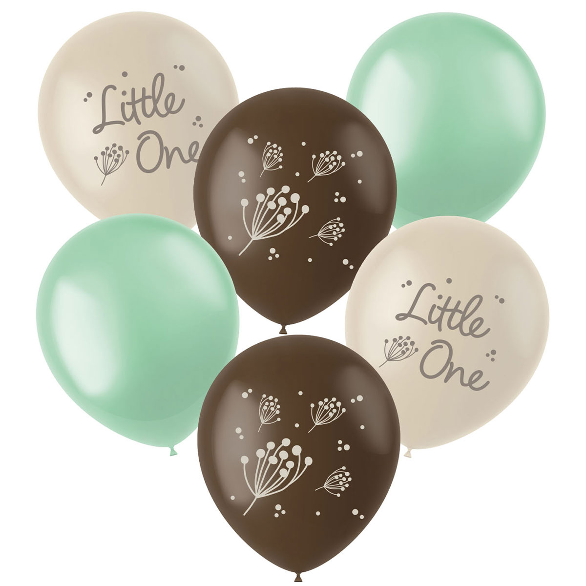 Latexballonger Little One Mix 6-pack