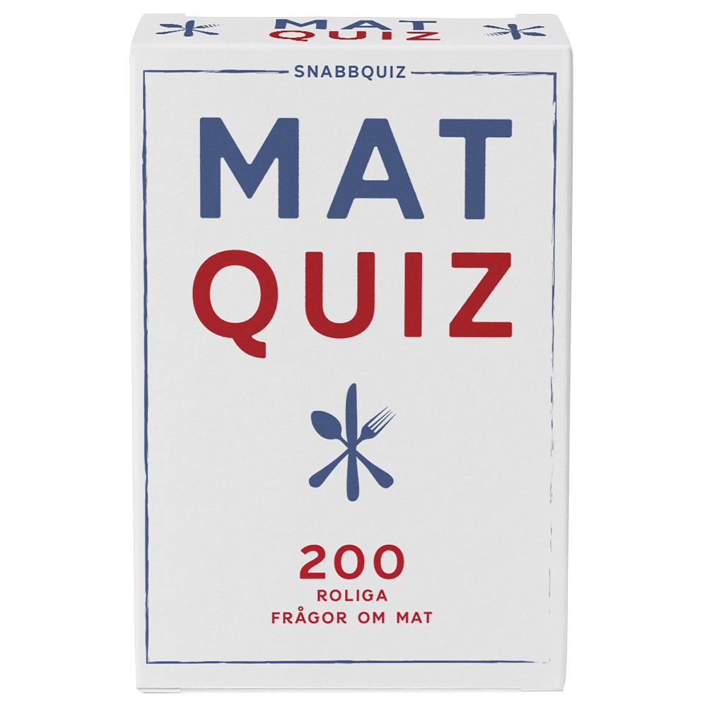 Matquiz Frågekort