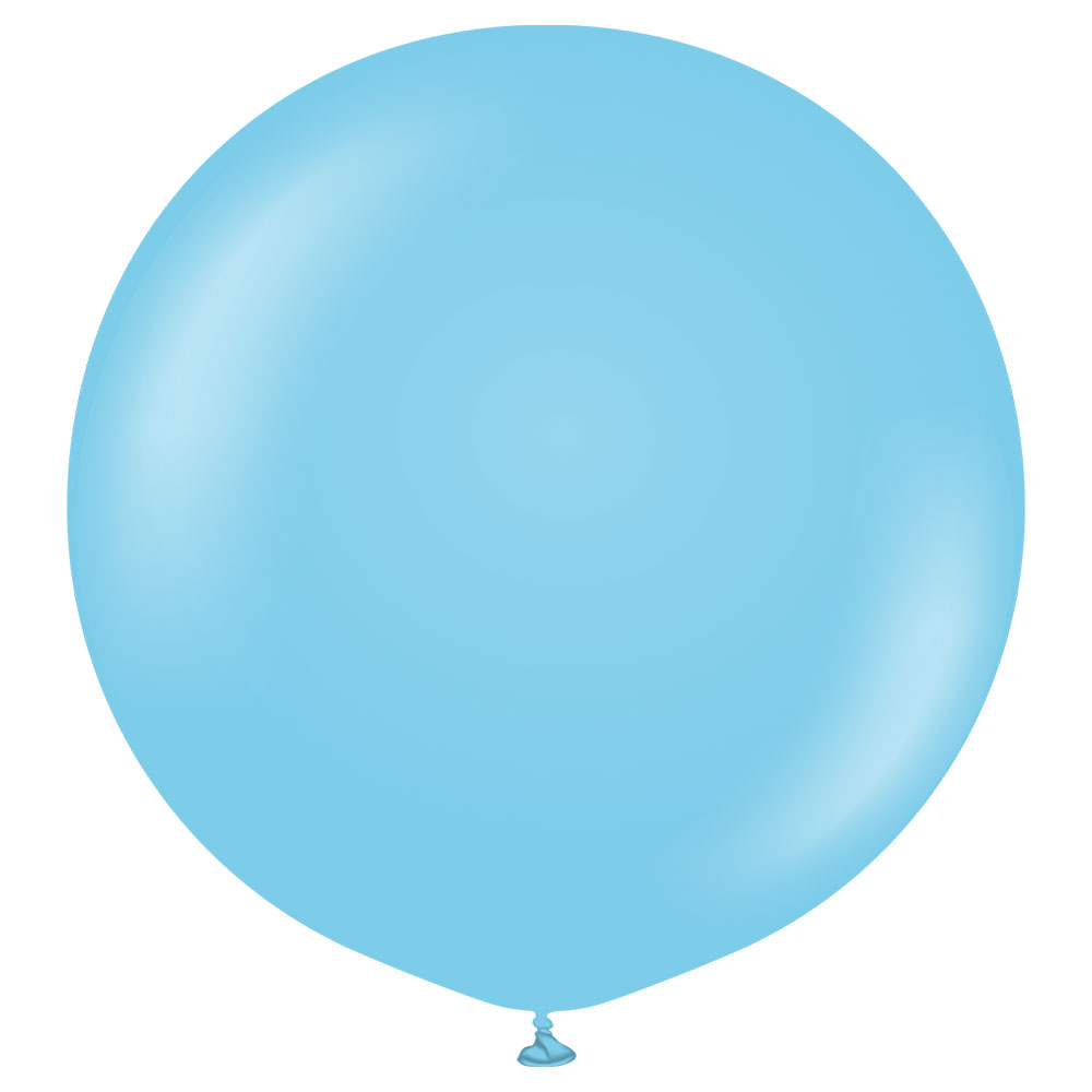 Premium Gigantiska Latexballonger Baby Blue