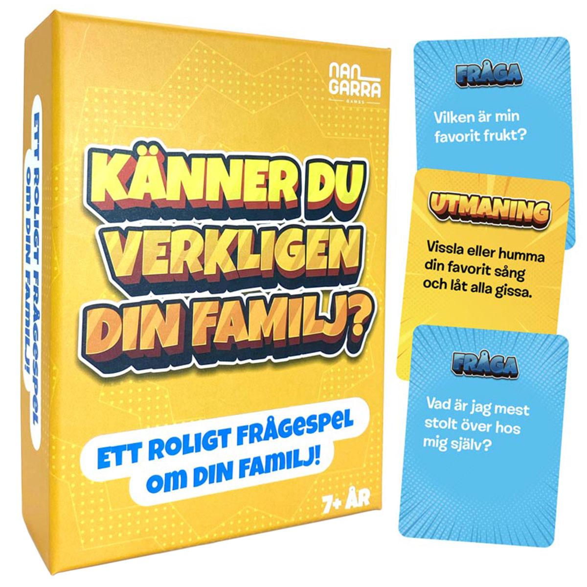 Sällskapsspel Känner Du Verkligen Din Familj?