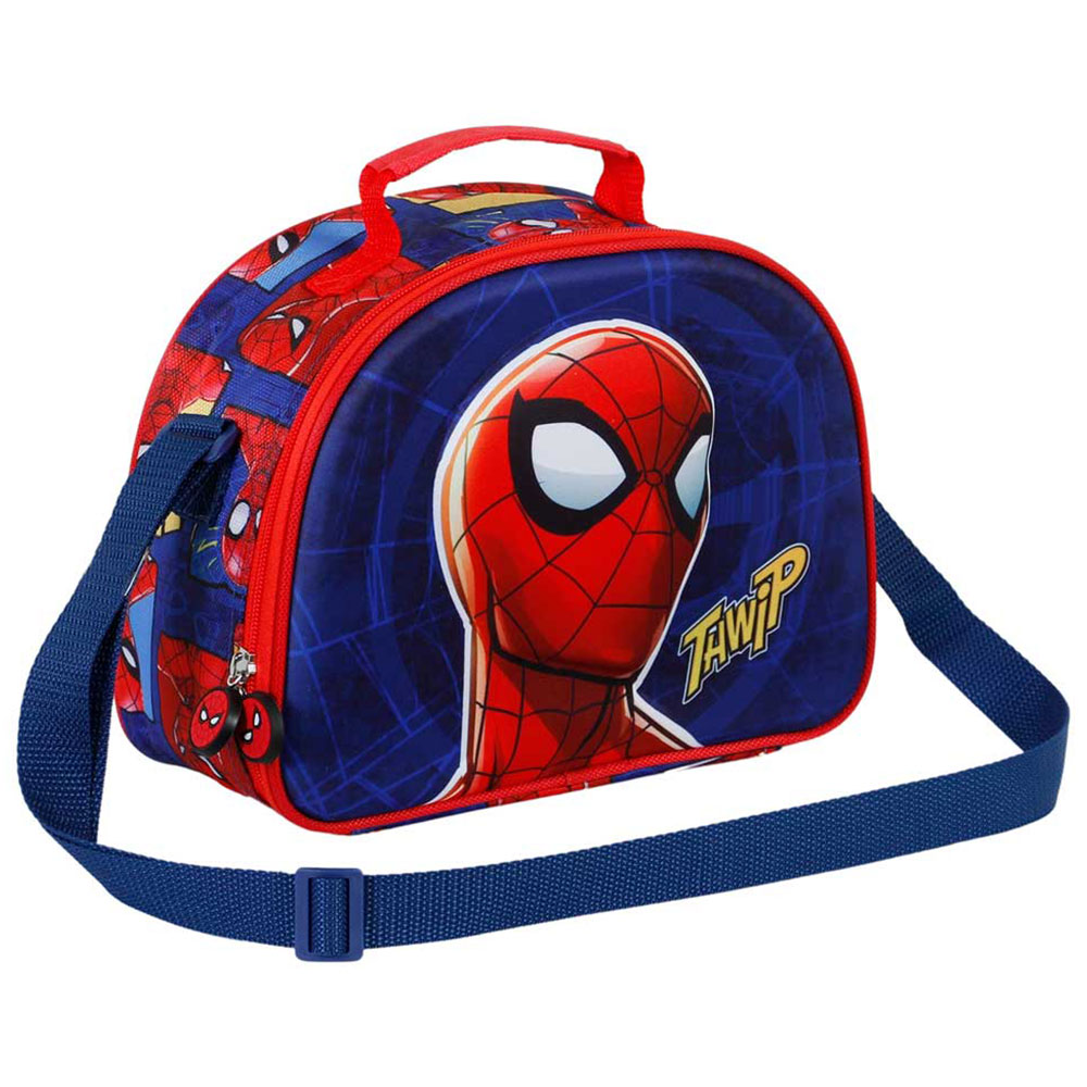 Spiderman 3D Lunchväska | Roliga Prylar//Högtider//Accessoarer//Väskor//Barnkalas//Julklappar//Jul//Matlådor//KALASTEMAN//Spiderman kalas//Julklapp till barn | PartyOutlet