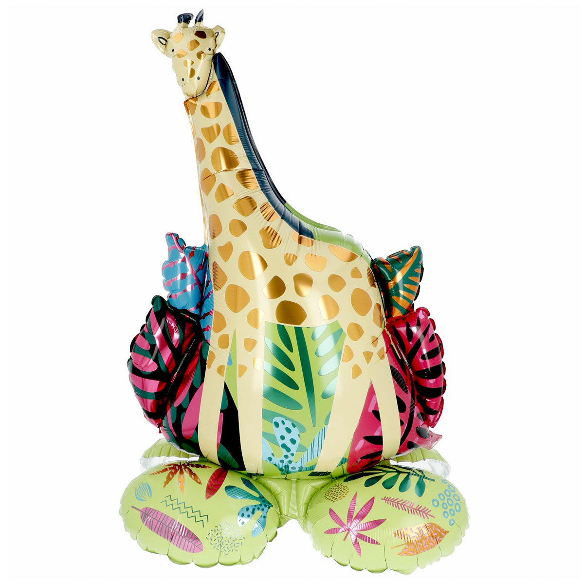 Stående Folieballong Giraff