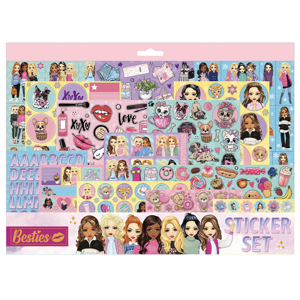 Stickers Besties 300-pack